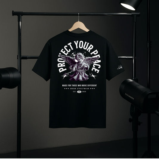 Polera de Ángel | Diseño Grande en la Espalda - Hoodline Chile