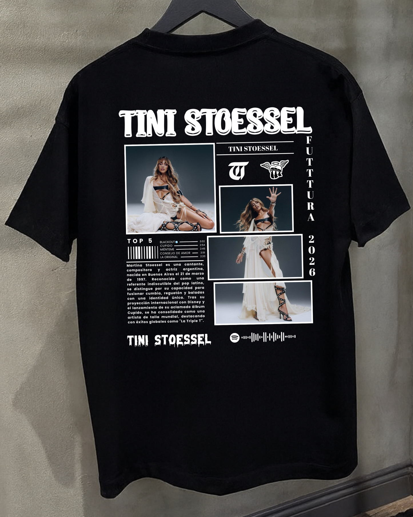 Polera Tini Stoessel | Merch Chile