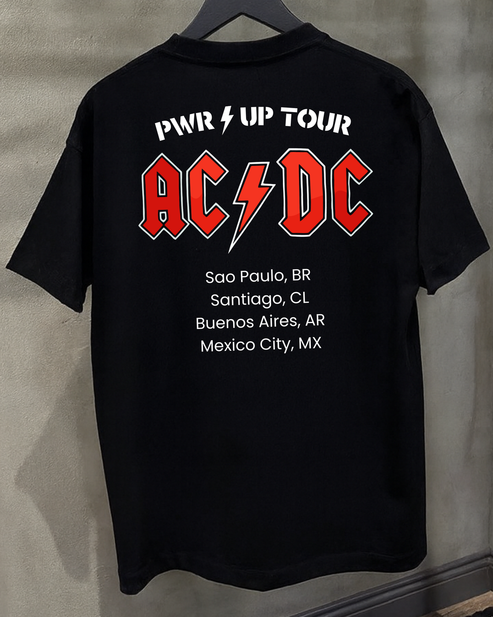 Polera AC/DC | Merch Chile – Hoodline