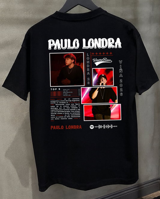 Polera Paulo Londra | Diseño Urbano