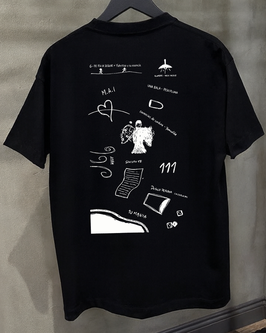 Polera Milo J "Sketch 111" | Merch Hoodline