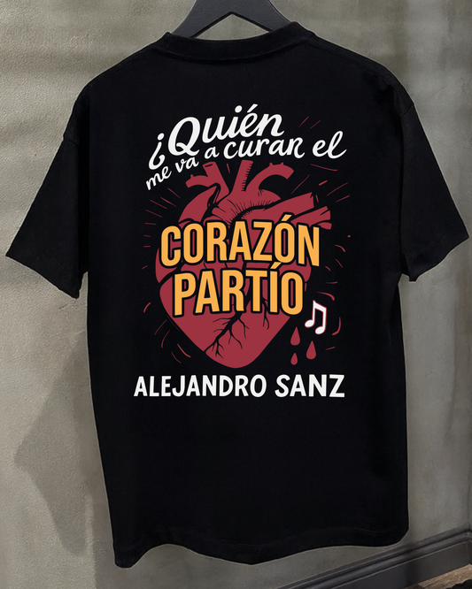 Polera Alejandro Sanz | Edición "Corazón Partío"