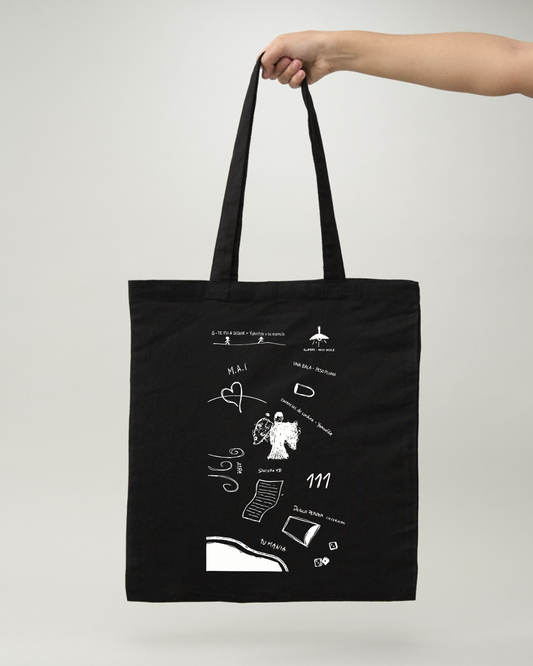 Tote bag Negra Milo J | Hoodline Chile
