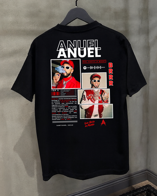 Polera Anuel AA | Diseño Único Chile